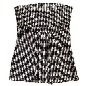 NWT Chicka-d Houndstooth Sleeveless Top Size Medium